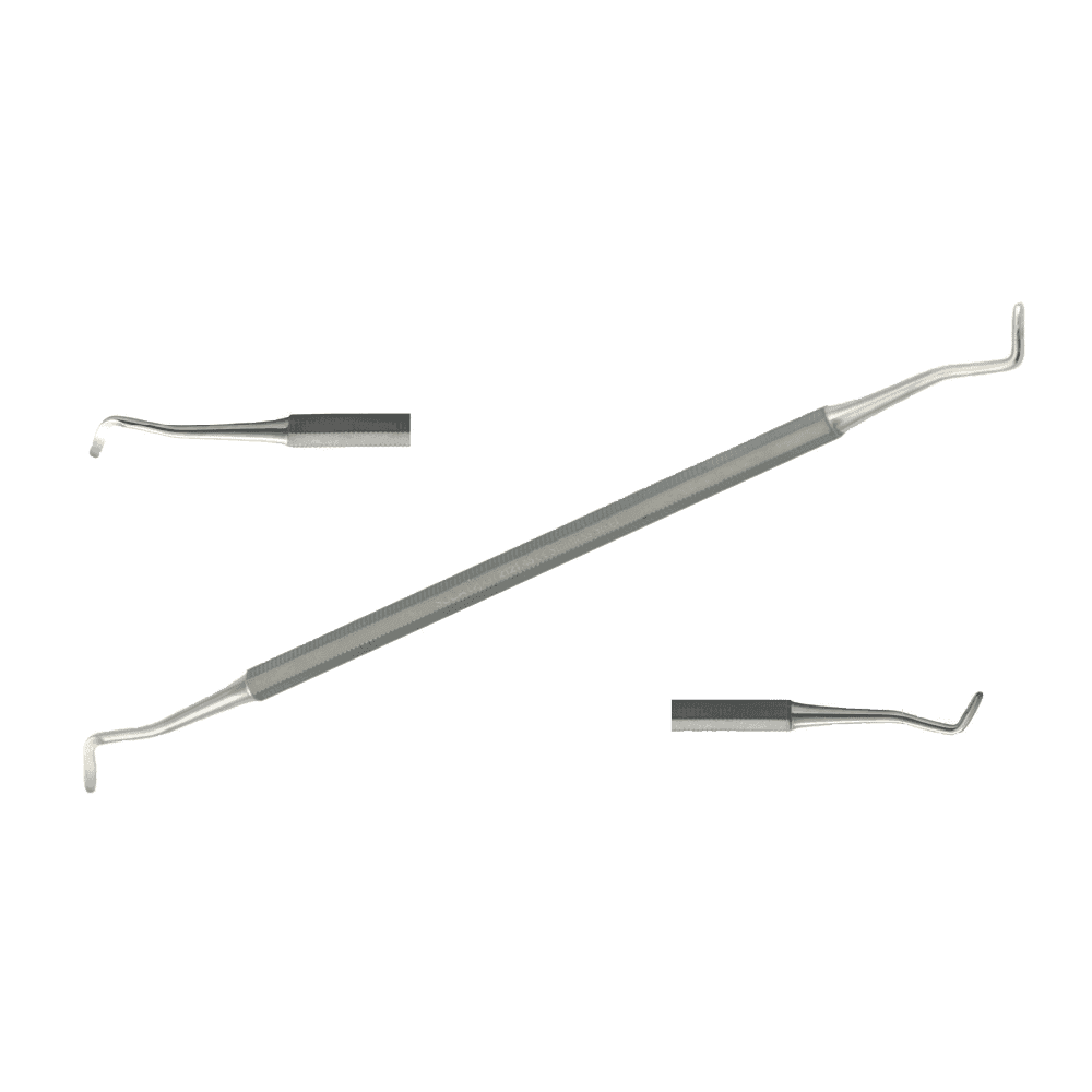 Dvipusis elevatorius – plokščia mentelė 17 cm Excalibur
