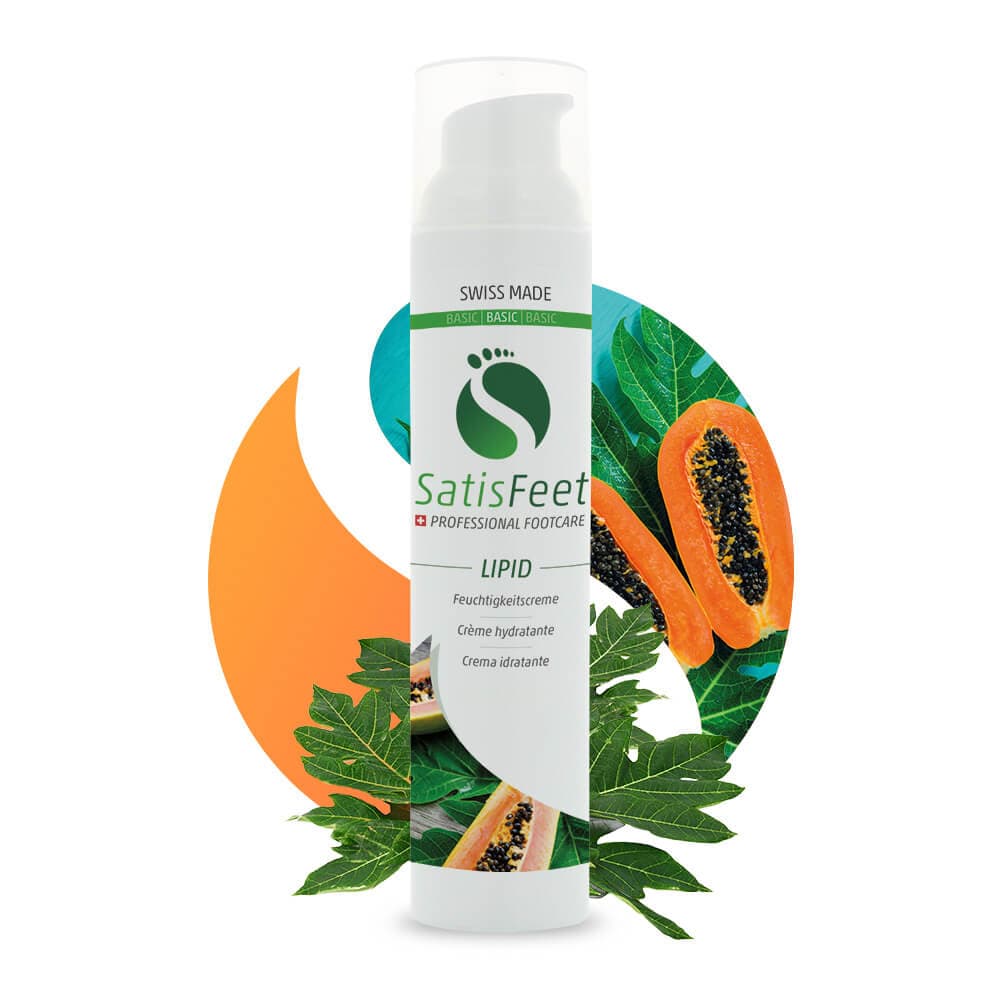 Drėkinamasis pėdų kremas SatisFeet Lipid