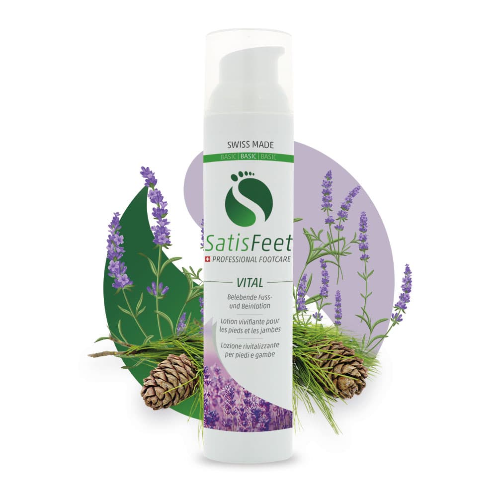 SatisFeet Vital losjonas pėdoms