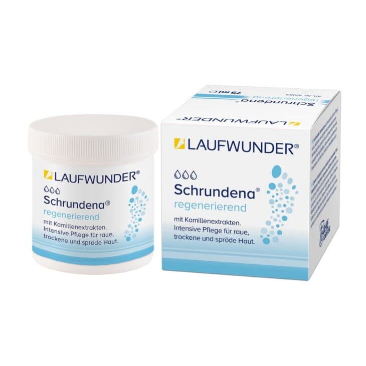 LAUFWUNDER® Schrundena kremas sausai ir sustorėjusiai pėdų odai, 75 ml