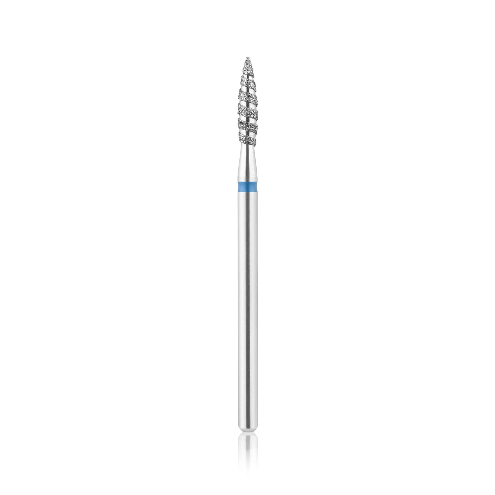 Deimantinė freza „liepsnelė“ TORNADO, L-12,0mm, ᴓ2,3mm HEAD