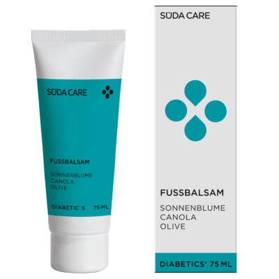 SÜDA CARE Fussbalsam – pėdų priežiūros priemonė