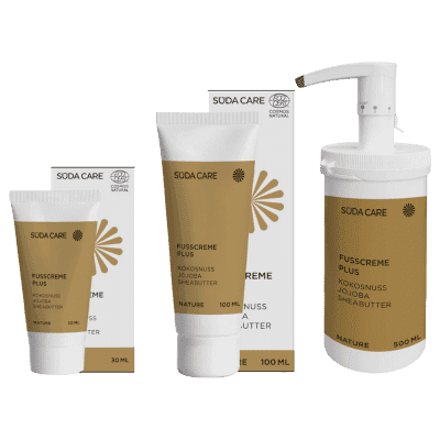 SÜDA CARE NATURE Fusscreme Plus pėdų kremas