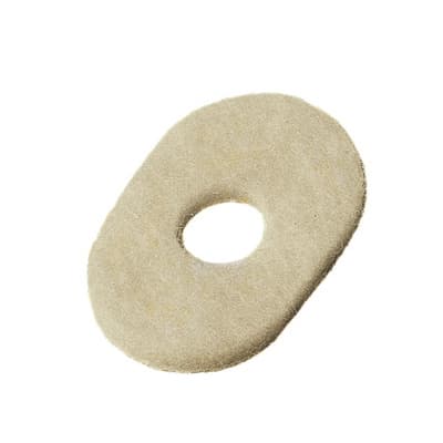 Ovalūs veltinio žiedai 2,5 mm / 3,5 cm (9 vnt.) SANTA FLEX