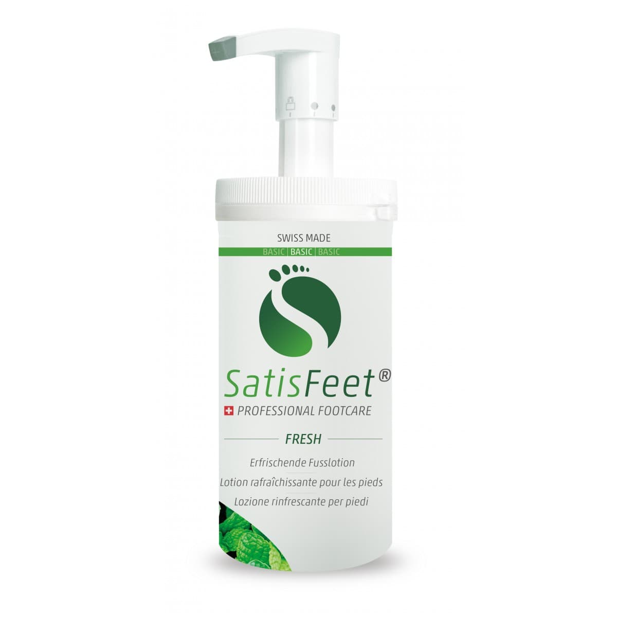 SatisFeet Fresh vėsinamasis pėdų odos losjonas, 500 ml