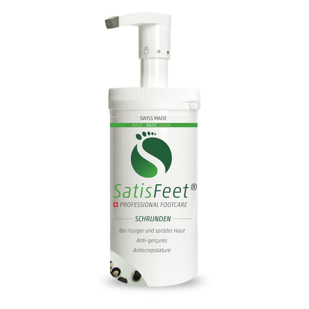 SatisFeet Schrunden kremas šiurkščiai odai 500 ml