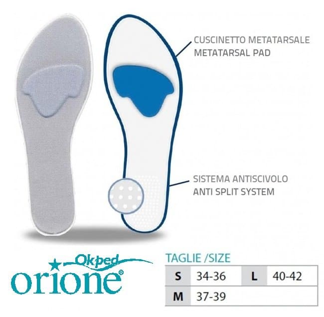 ORIONE OK PED avalynės įdėklas