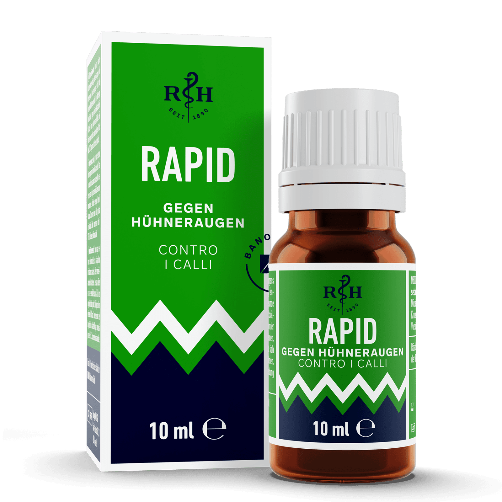 Rapid pėdų priežiūros priemonė, 10 ml